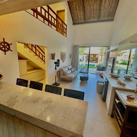 Casa Alto Padrao Beira Mar Ao Lado Do Zorah Beach Trairi - Flecheiras フレシェイラス エクステリア 写真