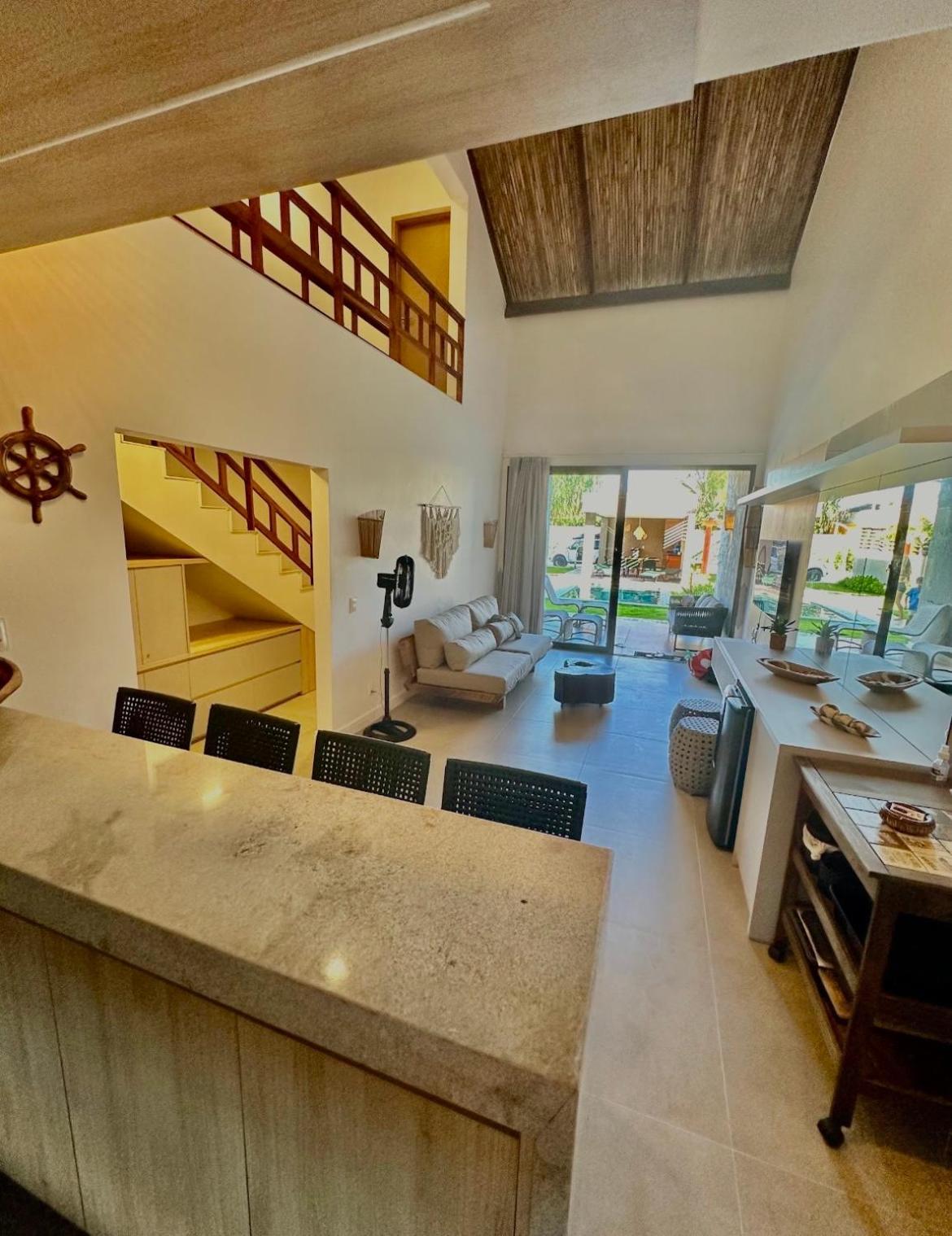Casa Alto Padrao Beira Mar Ao Lado Do Zorah Beach Trairi - Flecheiras フレシェイラス エクステリア 写真