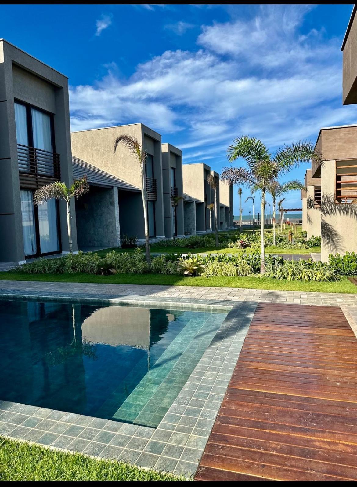 Casa Alto Padrao Beira Mar Ao Lado Do Zorah Beach Trairi - Flecheiras フレシェイラス エクステリア 写真