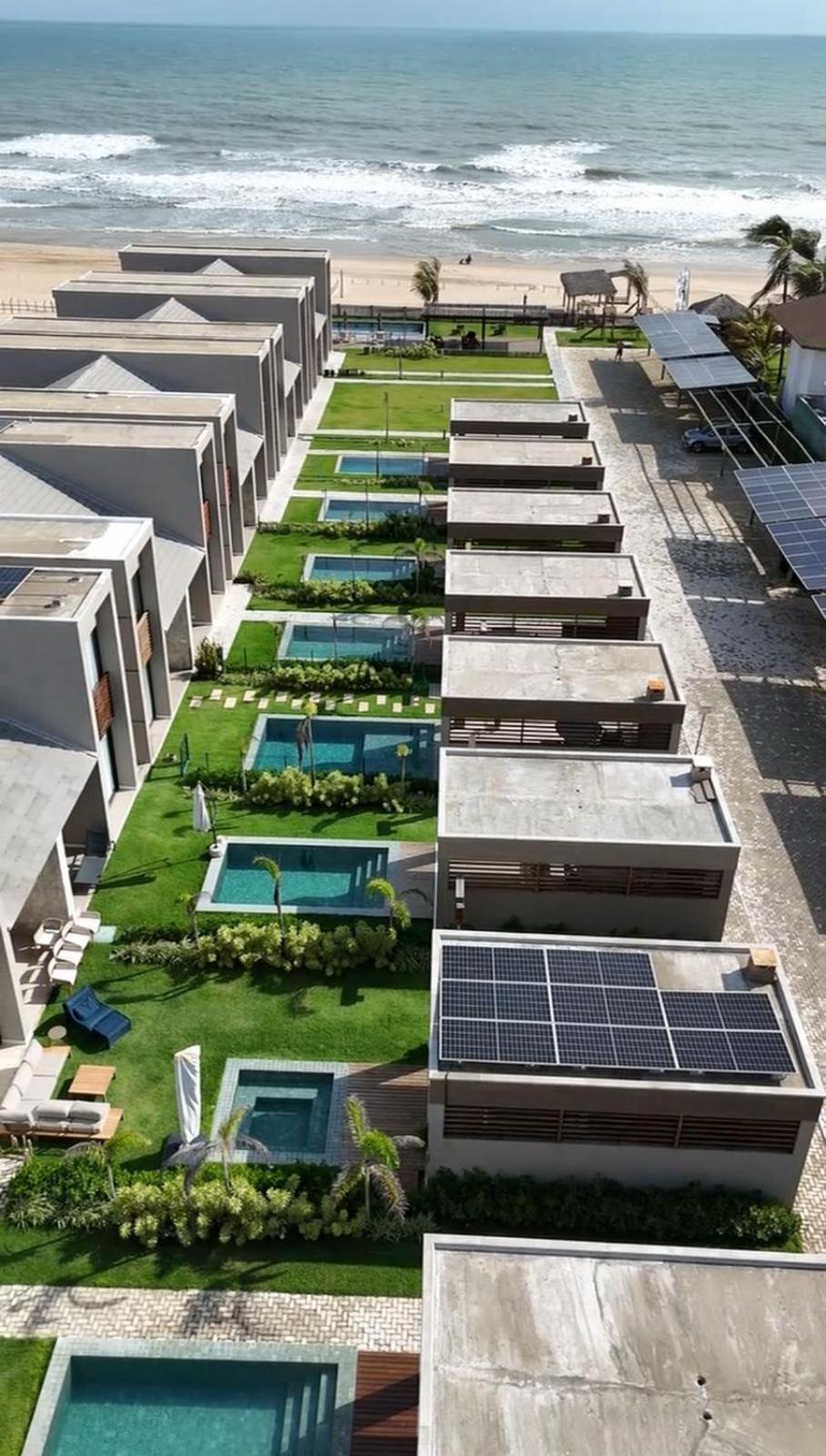 Casa Alto Padrao Beira Mar Ao Lado Do Zorah Beach Trairi - Flecheiras フレシェイラス エクステリア 写真