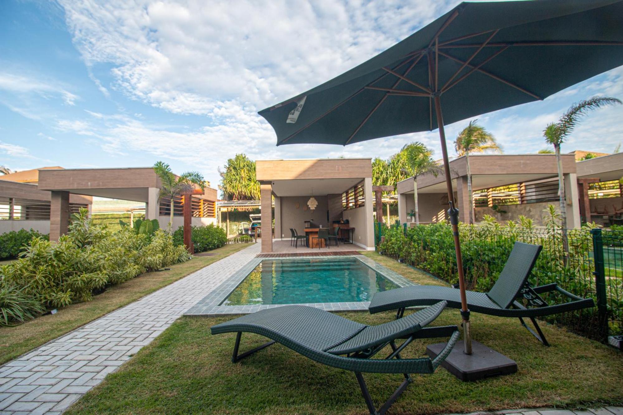 Casa Alto Padrao Beira Mar Ao Lado Do Zorah Beach Trairi - Flecheiras フレシェイラス エクステリア 写真