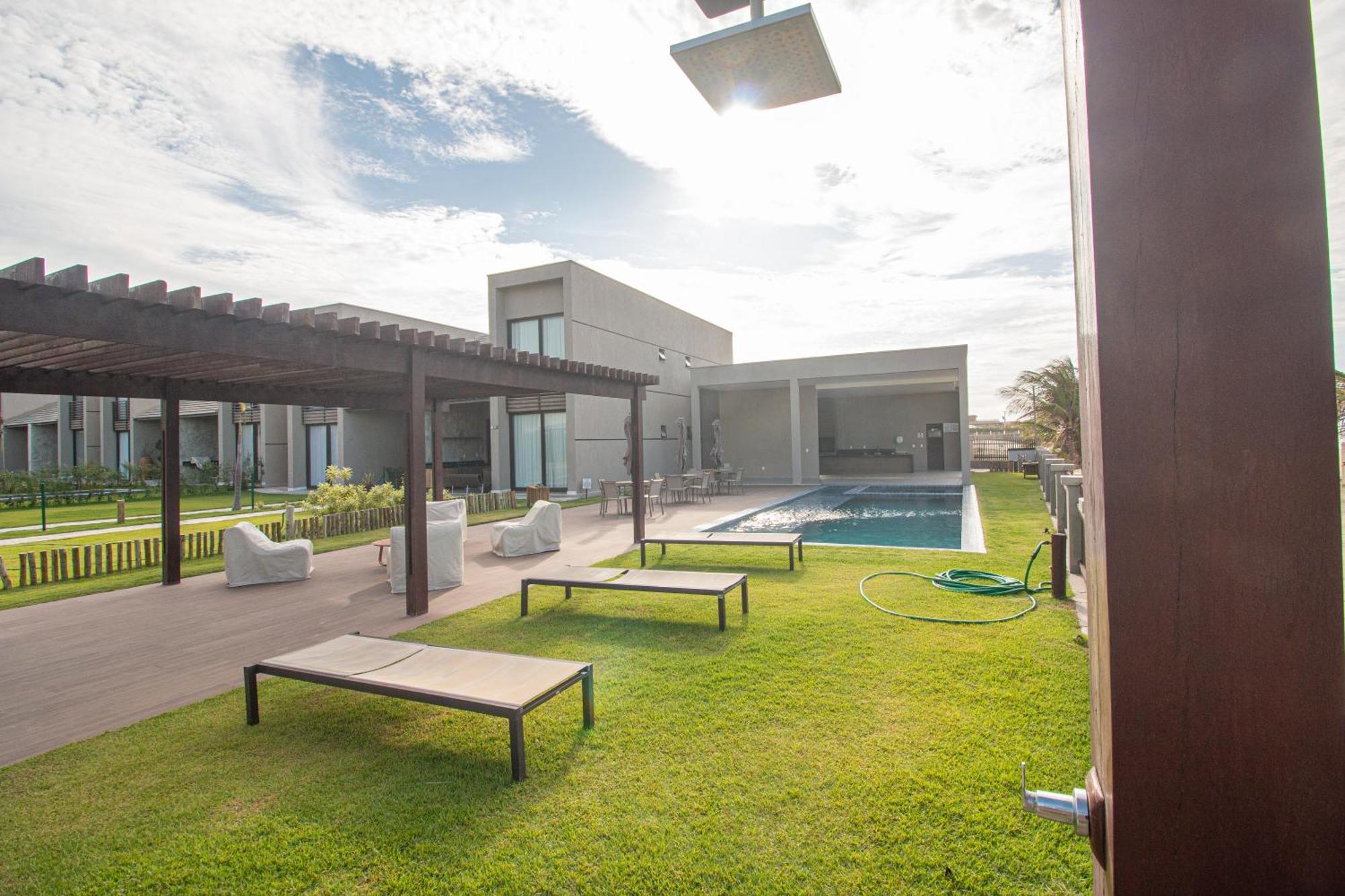 Casa Alto Padrao Beira Mar Ao Lado Do Zorah Beach Trairi - Flecheiras フレシェイラス エクステリア 写真