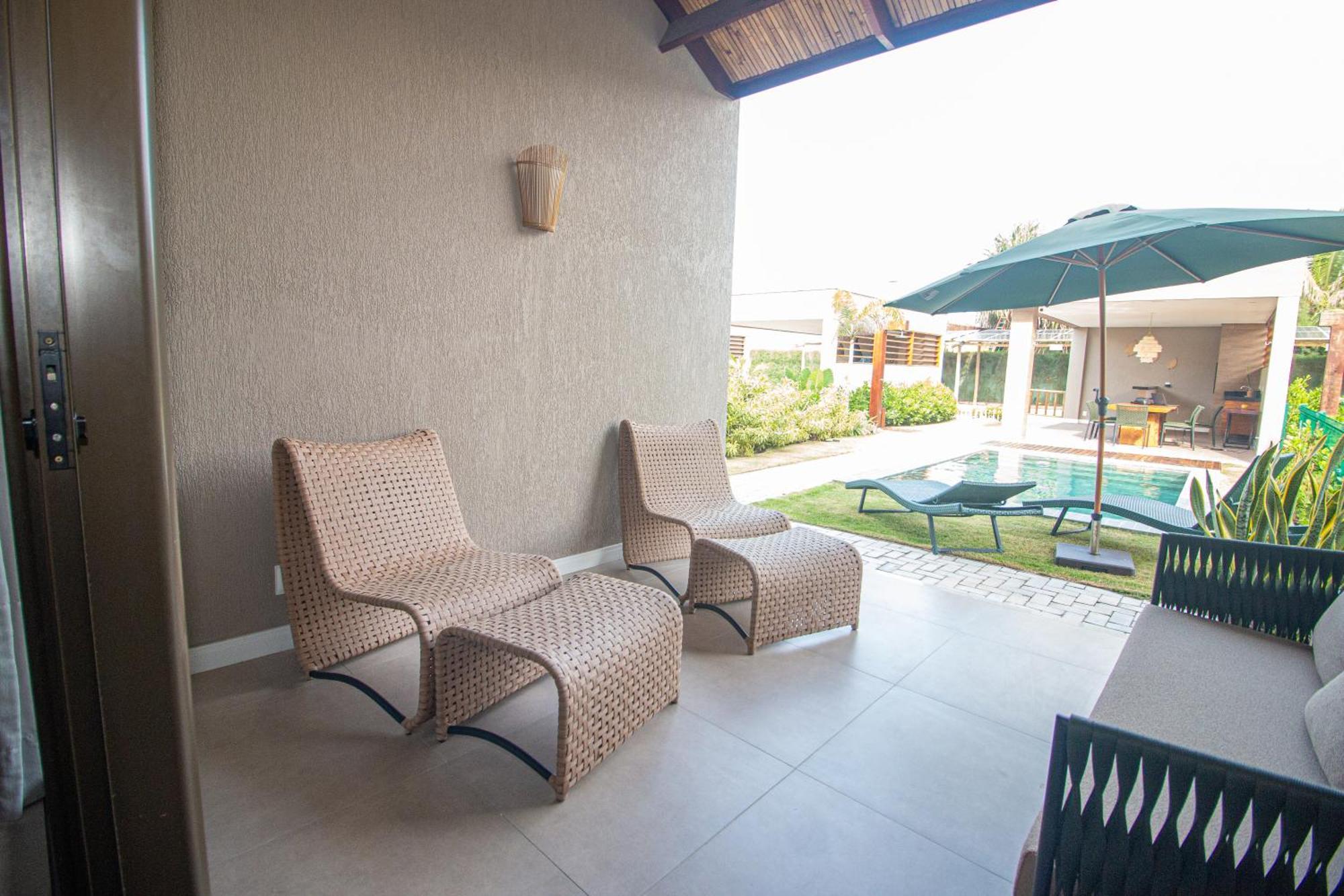 Casa Alto Padrao Beira Mar Ao Lado Do Zorah Beach Trairi - Flecheiras フレシェイラス エクステリア 写真