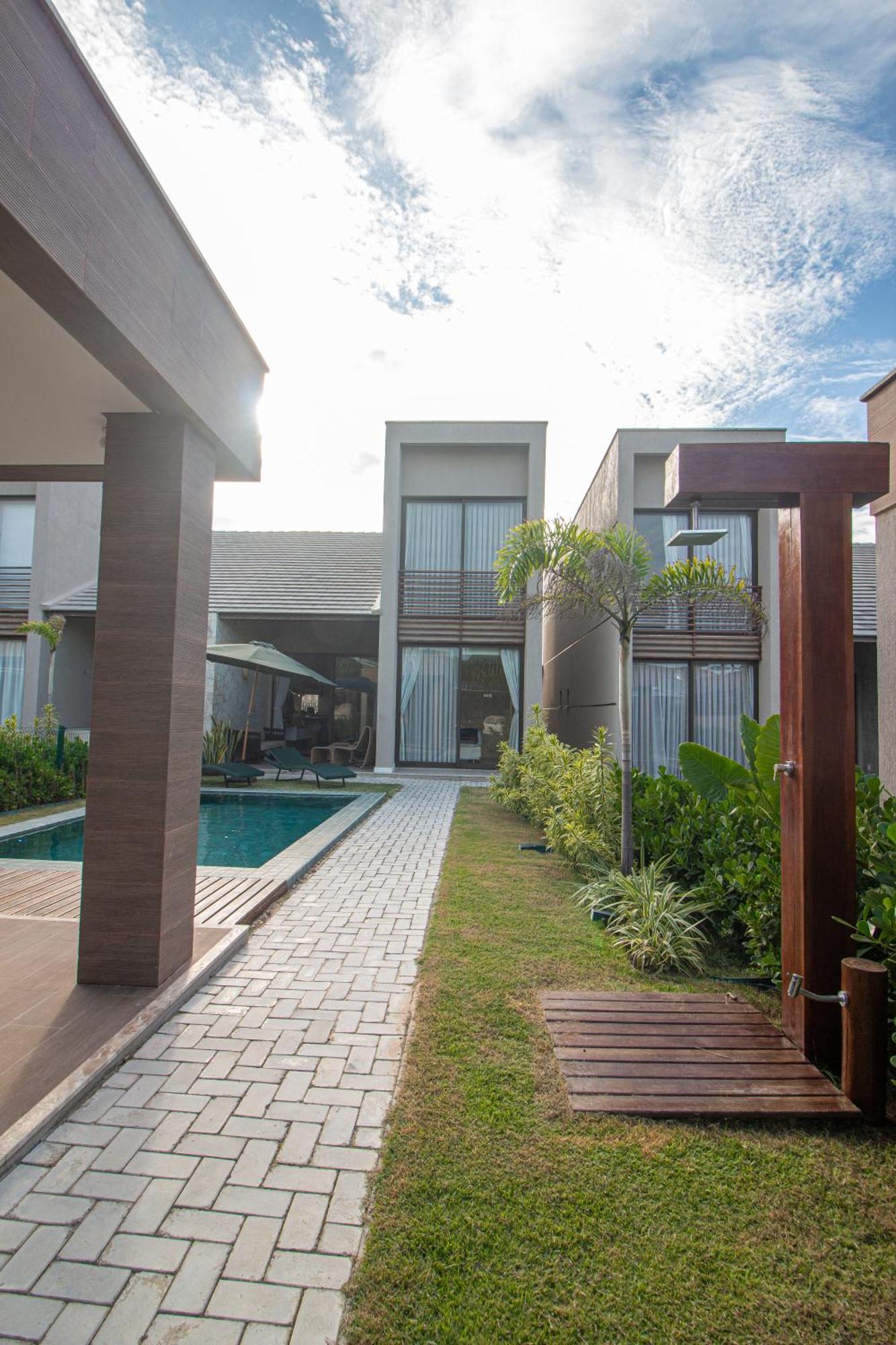 Casa Alto Padrao Beira Mar Ao Lado Do Zorah Beach Trairi - Flecheiras フレシェイラス エクステリア 写真