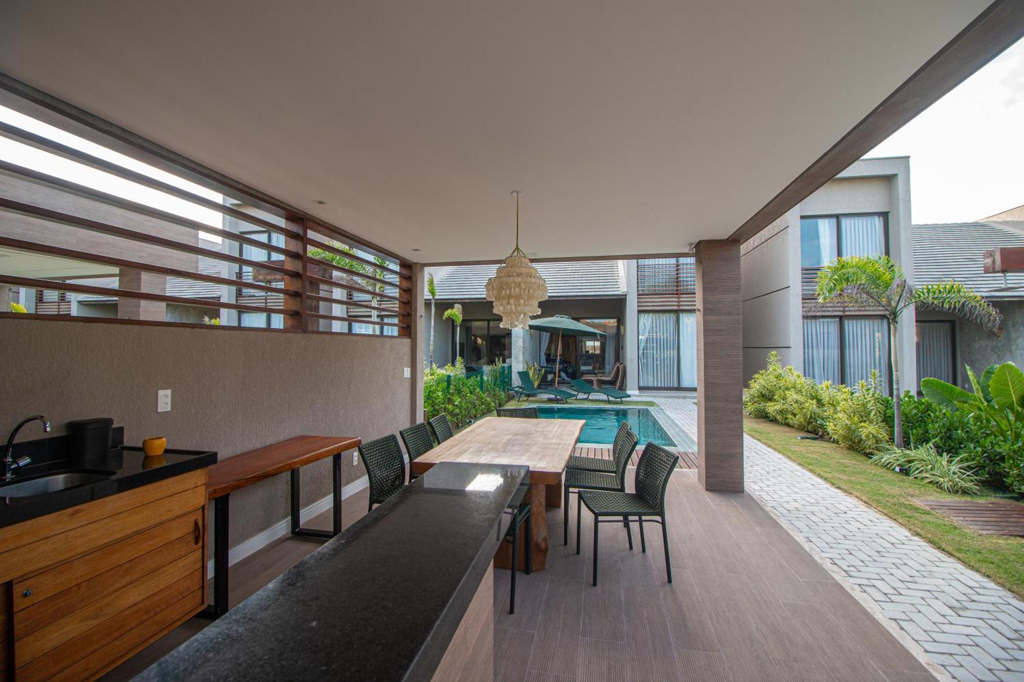 Casa Alto Padrao Beira Mar Ao Lado Do Zorah Beach Trairi - Flecheiras フレシェイラス エクステリア 写真